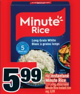 Super C riz instantané MinuteRice | Minute Rice Instant rice offer