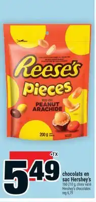 Super C CHOCOLATS EN SAC HERSHEY'S | HERSHEY'S CHOCOLATES offer