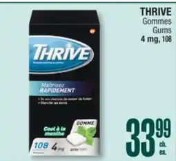 Jean Coutu THRIVE Gums offer
