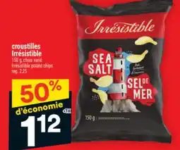 Super C croustilles Irrésistible | Irresistible potato chips offer