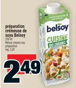 Super C préparation crémeuse de soya Belsoy | Belsoy creamy soy preparation offer