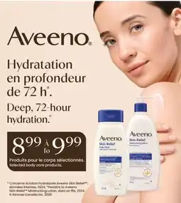 Jean Coutu Aveeno Skin Relief offer