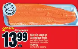 Super C filet de saumon Atlantique frais | fresh Atlantic salmon fillet offer