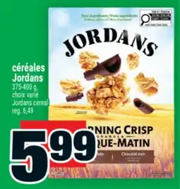 Super C céréales Jordans | Jordans cereal offer