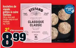 Super C boulettes de viande prêtes-à-cuire Stefano | Stefano ready-to-cook meatballs offer