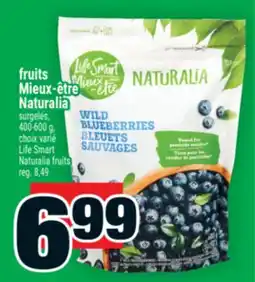 Super C fruits Mieux-être Naturalia | Life Smart Naturalia fruits offer