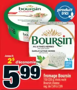 Super C fromage Boursin | Boursin cheese offer