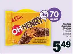 Super C friandises chocolatées Hershey's | Hershey's family chocolate treats offer