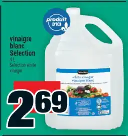 Super C vinaigre blanc Selection | Selection white vinegar offer