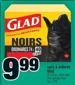 Super C sacs à ordures Glad | Glad garbage bags offer
