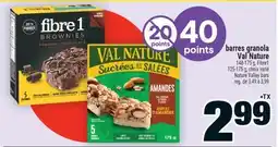Super C barres granola Val Nature | Nature Valley bars offer