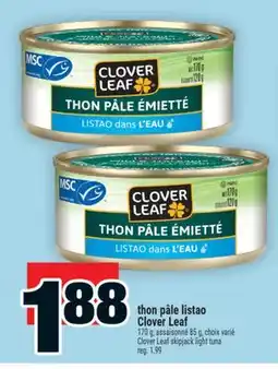 Super C thon pâle listao Clover Leaf | CloverLeaf skipjack light tuna offer