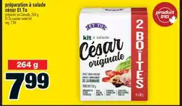 Super C PRÉPARATION À SALADE CÉSAR ET TU | ET TU CAESAR SALAD KIT offer