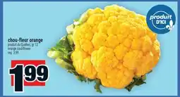 Super C chou-fleur orange | orange cauliflower offer