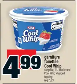 Super C garniture fouettée CoolWhip | CoolWhip whipped topping offer