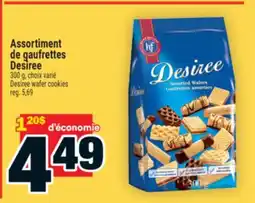 Super C Assortiment de gaufrettes Desiree | Desiree wafer cookies offer