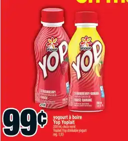 Super C yogourt à boîte Yop Yo! | Yoplait Yop drinkable yogurt offer