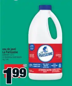 Super C eau de javel La Parisienne | La Parisienne liquid bleach offer