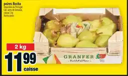 Super C poires Rocha | Rocha pears offer