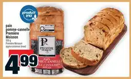 Super C pain pomme-cannelle Première Moisson | Première Moisson apple-cinnamon bread offer