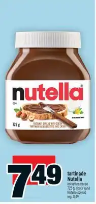 Super C tartinade Nutella | Nutella spread offer