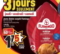 Marché Adonis jeune dindon surgelé Flamingo | Flamingo frozen young turkey offer