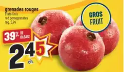 Marché Adonis grenades rouges | red pomegranates offer