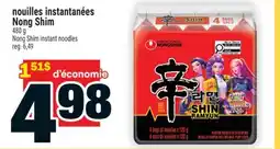 Super C nouilles instantanées Nong Shim | NongShim instant noodles offer