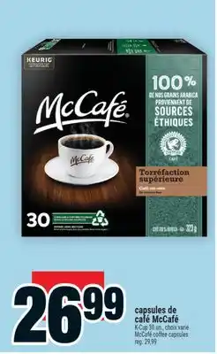 Super C capsules de café McCafe | McCafé coffee capsules offer