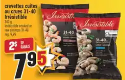 Marché Adonis crevettes cuites ou crues 31-40 Irresistible offer