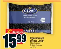 Super C légumineuses sèches Cedar | Cedar dry legumes offer