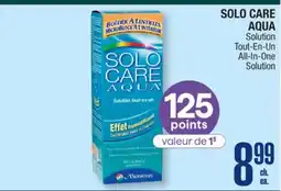 Jean Coutu SOLO CARE AQUA Solution All-In-One Solution offer