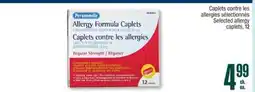 Jean Coutu Selected allergy offer