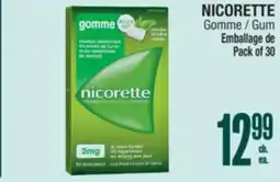Jean Coutu NICORETTE Gum offer