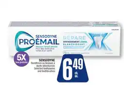 Jean Coutu SENSODYNE Selected toothpastes and toothbrushes offer