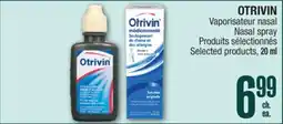 Jean Coutu OTRIVIN Vaporisateur nasal Nasal spray offer