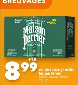 Marche Ami eau de source gazéifiée Maison Perrier offer
