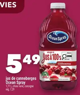 Marche Ami JUS DE CANNEBERGES OCEAN SPRAY offer