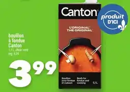 Marche Ami BOUILLON À FONDUE CANTON offer