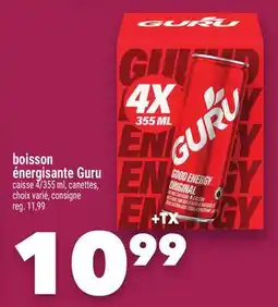 Marche Ami boisson énergisante Guru offer
