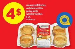 Maxi VOL-AU-VENT DUMAS | PASTRY SHELLS, 6 un offer