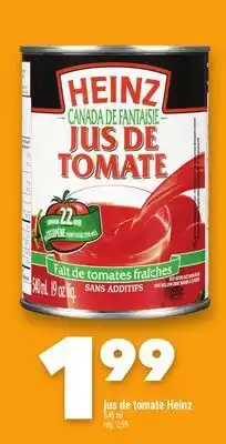 Marche Ami jus de tomate Heinz offer