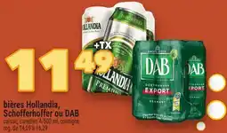 Marche Ami bières Hollandia, Schofferhoffer ou DAB offer