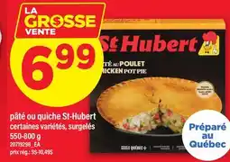 Maxi PÂTÉ OU QUICHE ST-HUBERT offer