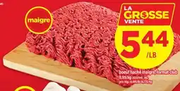 Maxi BŒUF HACHÉ MAIGRE offer