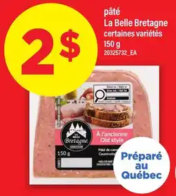 Maxi PÂTÉ LA BELLE BRETAGNE offer
