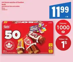 Maxi MINI-BARRES ASSORTIES ET FRIANDISES NESTLÉ | ASSORTED MINI BARS AND CANDIES, 50 UN offer