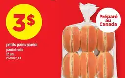 Maxi PETITS PAINS PANINI | PANINI ROLLS, 12 un offer