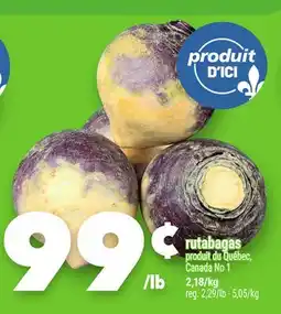Marche Ami rutabagas offer