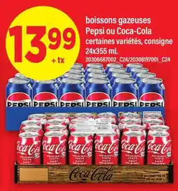 Maxi BOISSONS GAZEUSES PEPSI OU COCA-COLA offer